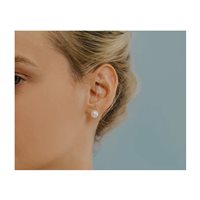 Ohrringe Comete Dame FILI PERLE AKOYA in Weißgold Perla ORP 575 - ORP 575